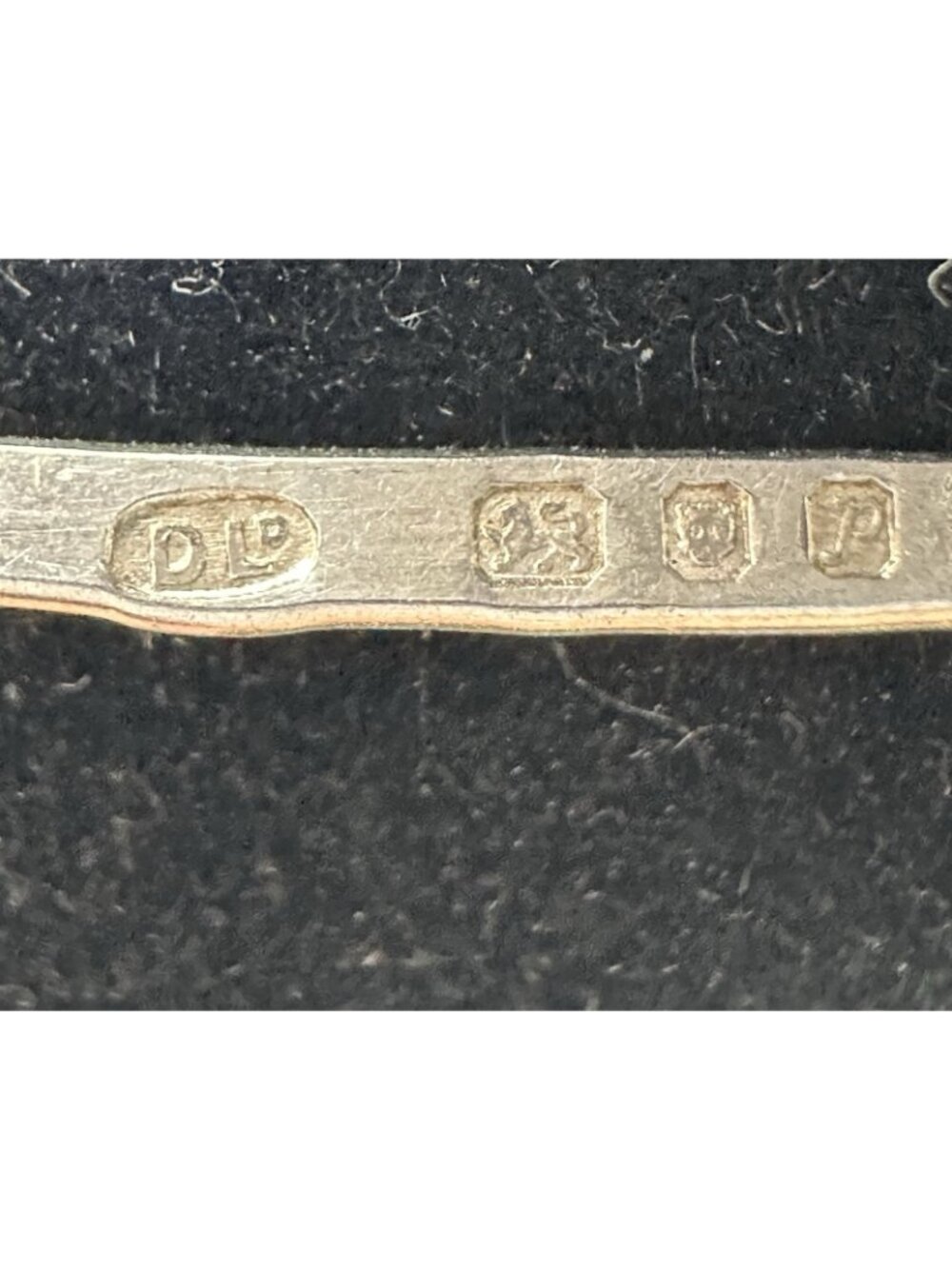 Modernist Chain Necklace Signed Daedalus Ltd London 1970 Sterling Silver 30" Lg - Picture 6 of 7